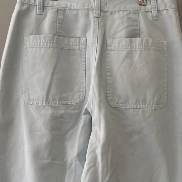 Aritzia Sun•deh Sundays Best Jaden Pant Chino in Lt Blue 6 - Picture 12 of 13